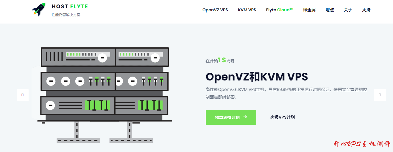 hostflyte目前CN2 GIA线路的VPS套餐 hostflyte目前CN2 GIA线路的VPS套餐
