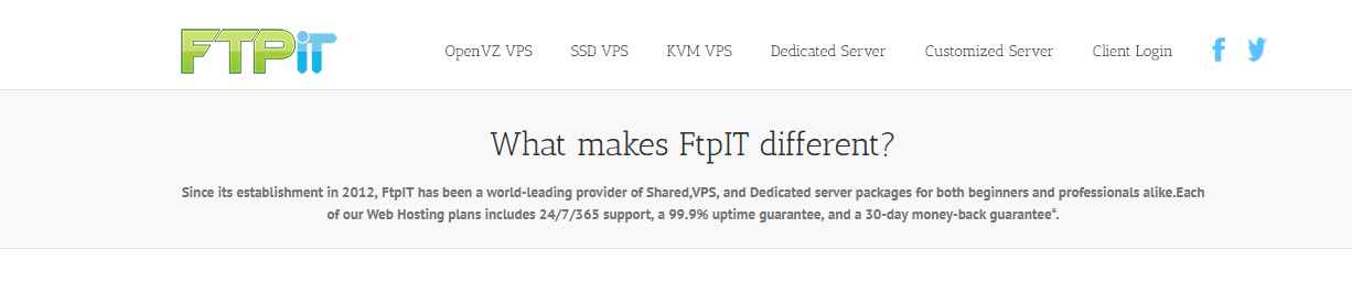 #便宜VPS#$1.49/月 2CPU 512M内存 10G SSD 1T@100Mbps OpenVZ 洛杉矶 FTPit