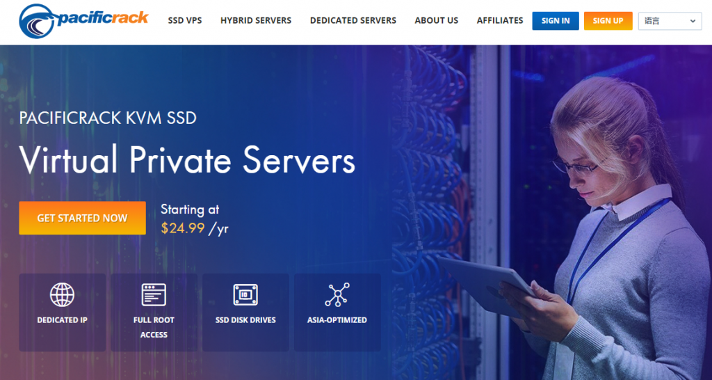 PacificRack:.88/年KVM-400MB/12GB/1.5TB/洛杉矶 PacificRack:$8.88/年KVM-400MB/12GB/1.5TB/洛杉矶