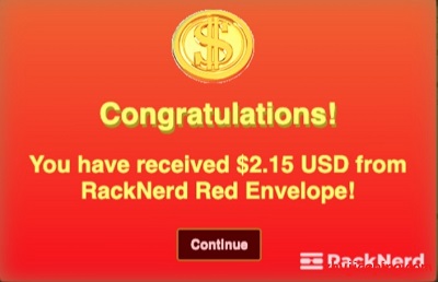 racknerd:“老板生日促销+送红包”,.88/年,KVM/1.5G内存/20g硬盘/3T流量 racknerd:"老板生日促销+送红包",$15.88/年,KVM/1.5G内存/20g硬盘/3T流量