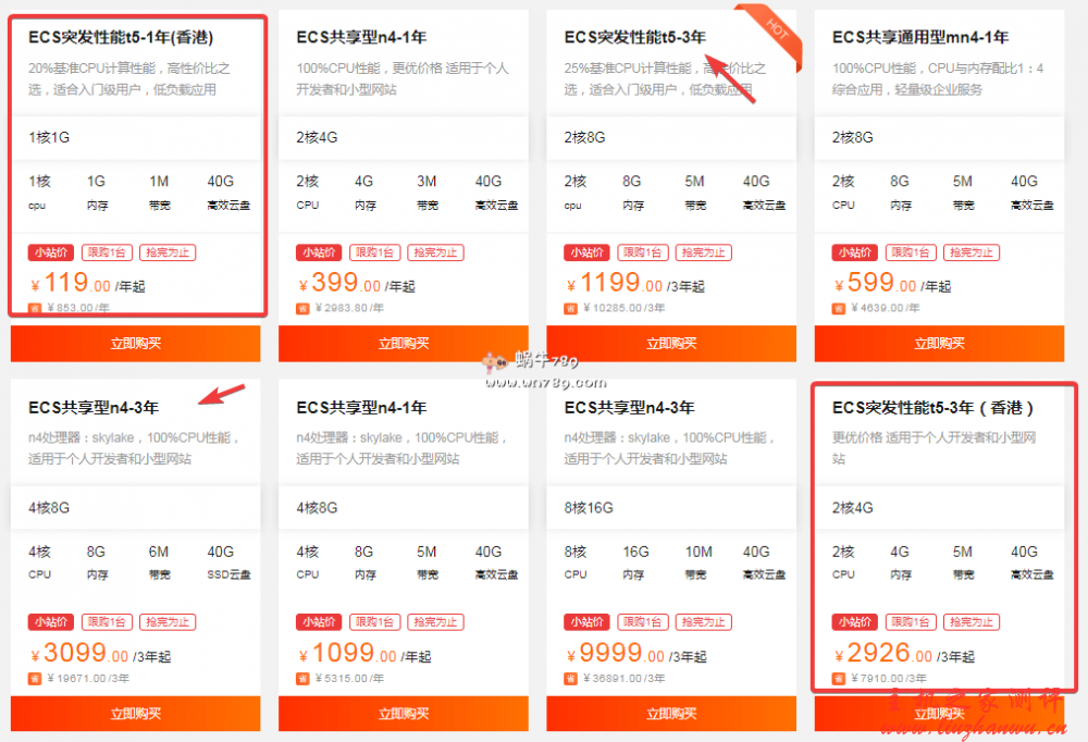 阿里云采购节云服务器选购攻略,国内香港免备案89元每年起 阿里云采购节云服务器选购攻略,国内香港免备案89元每年起