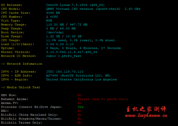 #五月优惠#PuzCloud:1核/1G/15G SSD/500G/100Mbps/洛杉矶CN2 GIA/¥108每季,附测评 #五月优惠#PuzCloud:1核/1G/15G SSD/500G/100Mbps/洛杉矶CN2 GIA/¥108每季,附测评