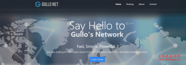 Gullo：$8/年/256MB内存/5GB空间/250GB流量/500Mbps端口/独立IP/OpenVZ/英国