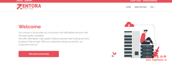 Zentora Hosting:£4/月/1GB内存/600GB空间/不限流量/500Mbps端口/KVM/德国Hetzner Zentora Hosting:£4/月/1GB内存/600GB空间/不限流量/500Mbps端口/KVM/德国Hetzner