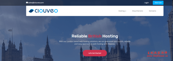 Clouveo:.5/月/1GB内存/20GB SSD空间/2TB流量/1Gbps端口/KVM/英国 Clouveo:$4.5/月/1GB内存/20GB SSD空间/2TB流量/1Gbps端口/KVM/英国