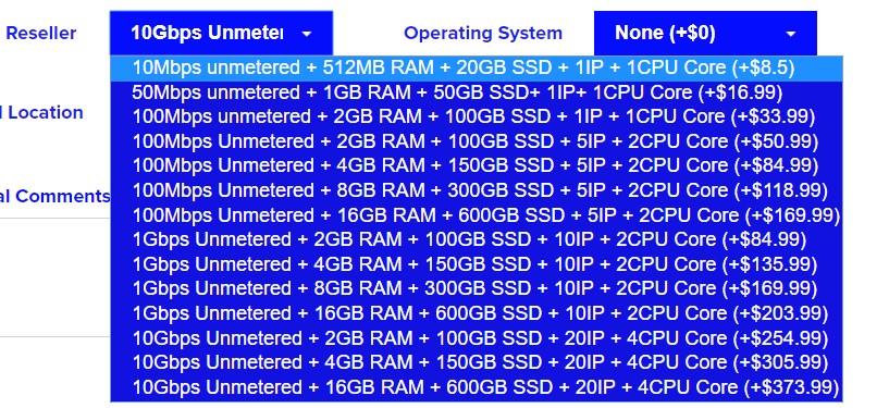 FDCServers:$1.98/月/256MB内存/10GB SSD空间/不限流量/5Mbps-10Gbps端口/KVM/香港/日本/新加坡/NTT