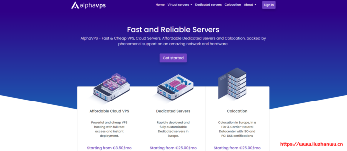 AlphaVPS：保加利亚独立服务器每月30欧元起