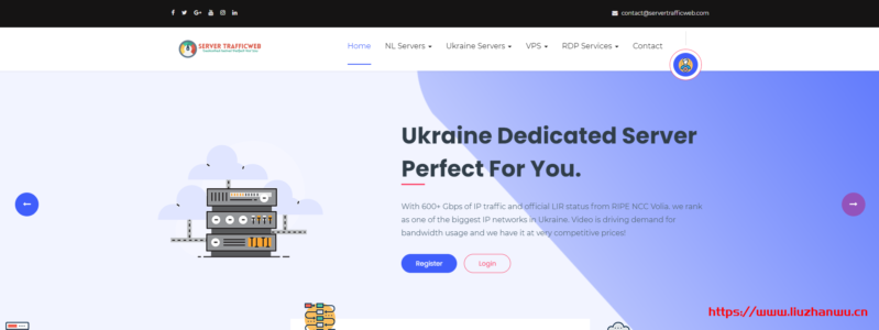 Servertrafficweb:€12/月/1GB内存/20GB SSD空间/不限流量/100Mbps端口/不限版权/DDOS/KVM/乌克兰 Servertrafficweb:€12/月/1GB内存/20GB SSD空间/不限流量/100Mbps端口/不限版权/DDOS/KVM/乌克兰