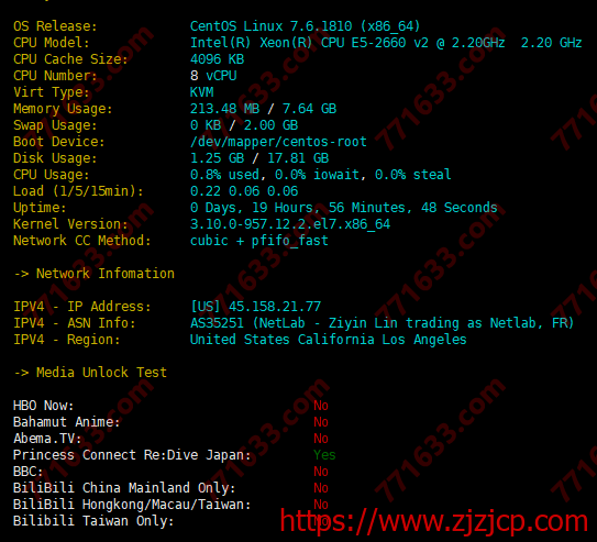 20201120_5fb7474052e3b #优惠#YYYHost:1核/1G/20G SSD/8Mbps不限流量/100G防御/洛杉矶CN2 GIA/月付40元,附测评