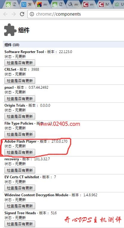 Chrome浏览器提示:Adobe Flash Player更新完毕后,重新加载页面即可启用该插件的解决办法