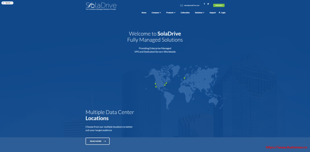 soladrive:“管理型”VPS,年末5折优惠,2G内存/2核/50gNVMe/2T流量,美国/英国机房