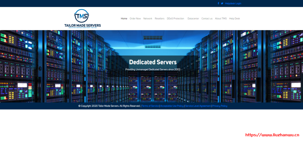 Tailor Made Servers:$50/月/i9-9900K/16GB内存/250GB NVMe硬盘/10TB流量/1Gbsp带宽/达拉斯