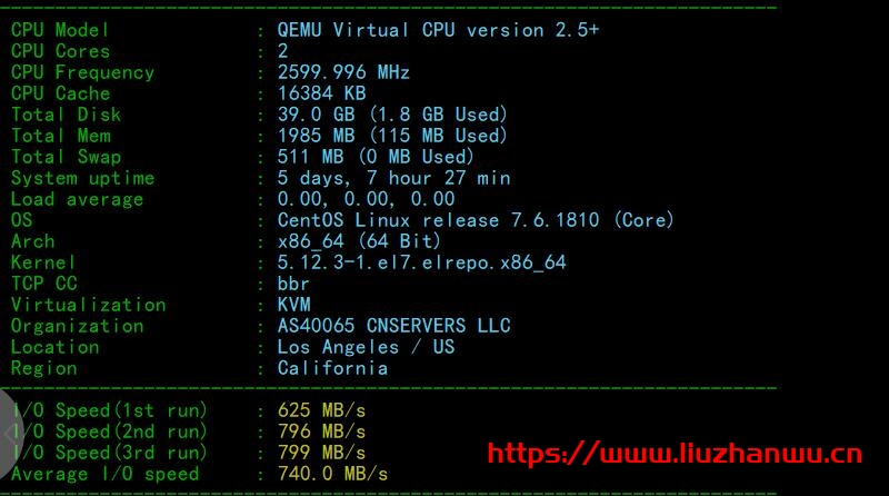 CloudPowerall:洛杉矶CN2GIA测评数据,高峰也能跑满带宽,100 Mbps月付仅$6.99