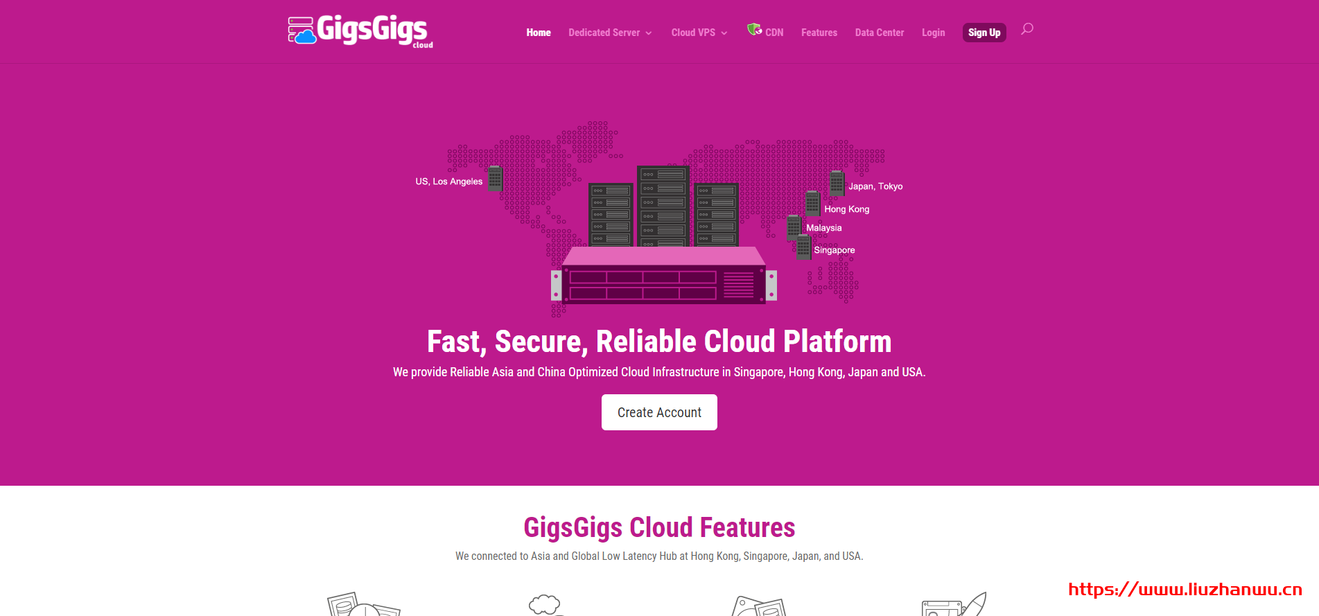 GigsGigsCloud六月活动：洛杉矶VPS新用户免费试用14天（G口带宽CN2 GIA优化1核500MB内存20GB SSD硬盘1TB月流量）