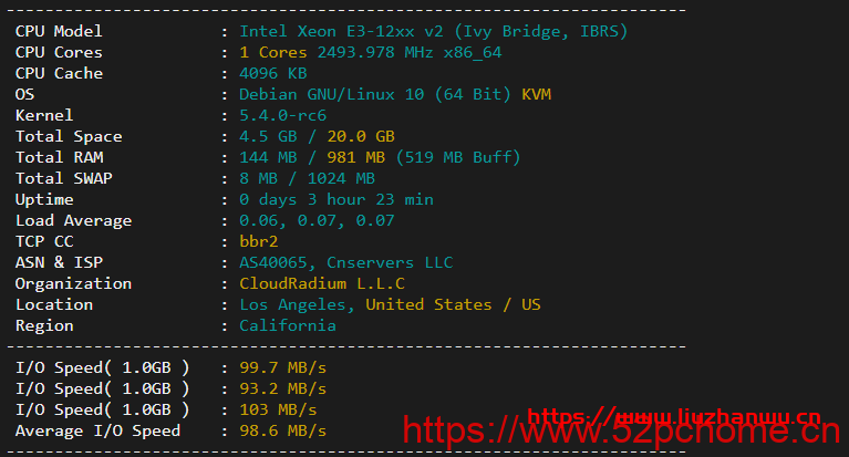 #玩具#舍利云：12元/月/1核/1GB内存/200GB流量/10Mbps端口/KVM/美国CERA，限量25台