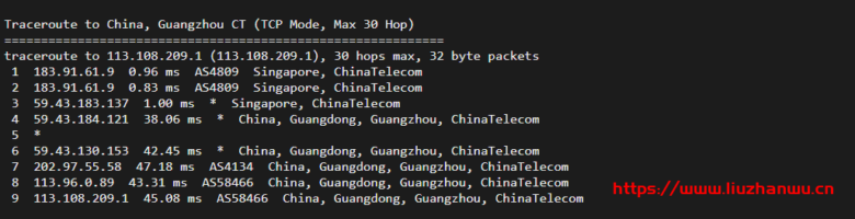 ion cloud：新加坡数据中心CN2 GIA网络云服务器简单测评