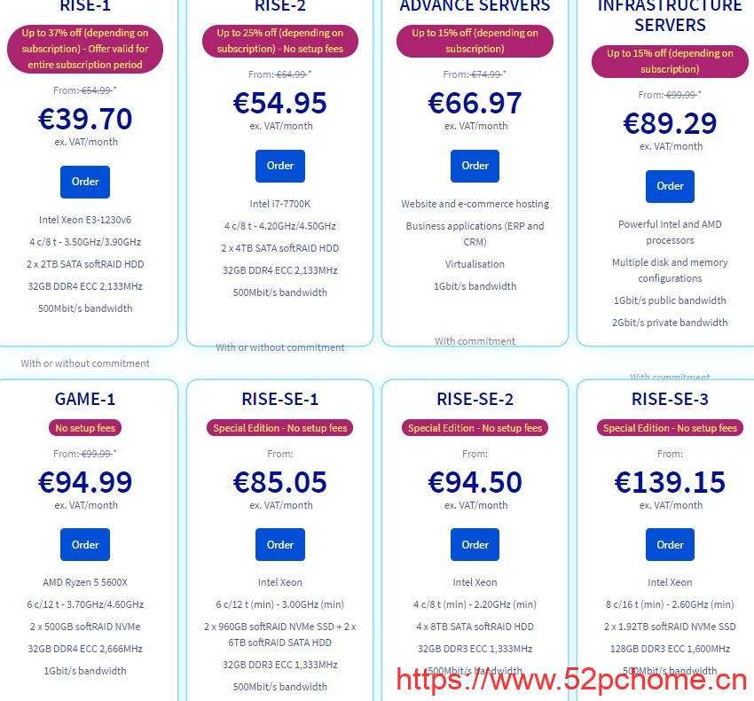 OVH:最新优惠,有独服、VPS等;有新加坡,1年及以上合同期性价比高