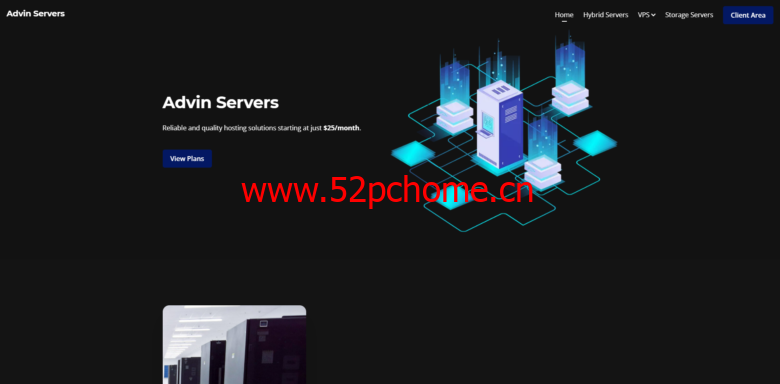 Advin Servers：$3.99/月/1核@AMD Ryzen 9 5900X/4GB内存/60GB SSD空间/不限流量/1Gbps端口/KVM/达拉斯
