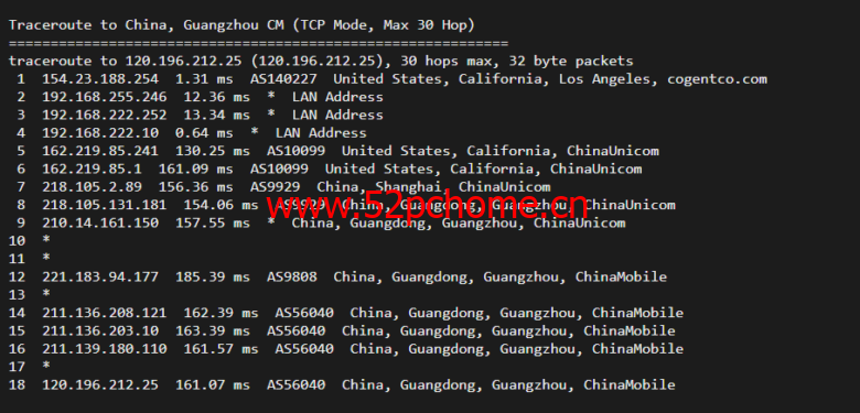 华纳云:美国独立服务器,E5-2660/16G内存/50MCN2+AS9929线路,简单测评