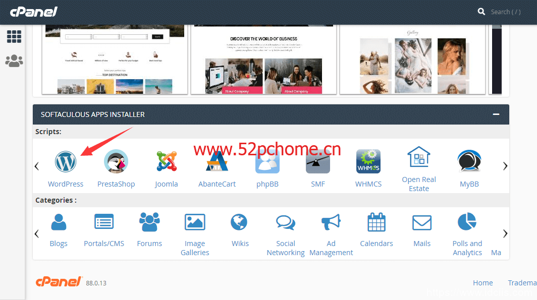 cpanel-wordpress ChemiCloud:cPanel主机/国外主机/外贸主机月付3.95USD/附WordPress建站使用教程