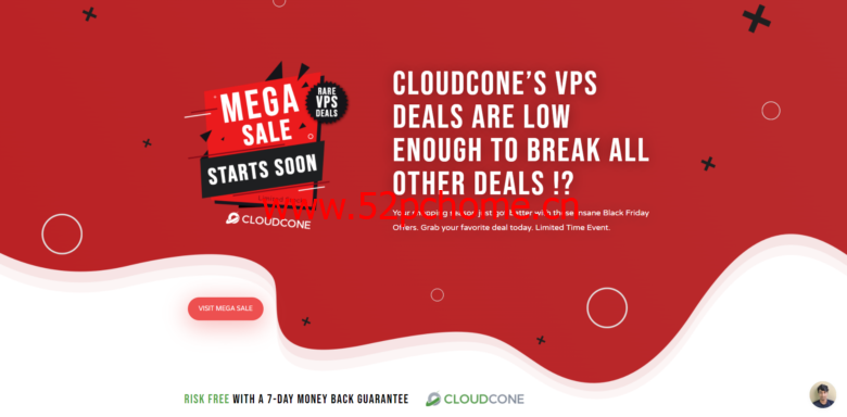 #黑五#CloudCone：黑色星期五闪购正式开始，超多低价套餐，每小时更新一次